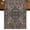 Grey, variant on Puerto Rico Flag Table Runner 36 Inches Long, Cotton Linen Table Runner Dresser Scarf, Modern Art Palm Tree American Flags Short Fabric Tablerunners for Dining Tables Wedding Holiday Party 13"x36"