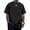 Black, variant on Japanese Graphic Tees for Men Dragon Floral Crewneck Oversized Short Sleeve Cotton Tee Trendy Tops for Leisure