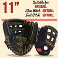 thumbnail image 6 of Going One Baseball Softball Glove - Infield and Outfield Mitt for Adults, Youth and Kids, Left and Right Hand Throw, 6 of 7