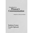 thumbnail image 1 of Recherche sur la Communication des Femmes : Perspectives sur la Théorie et la Méthode (Science de la Communication et de l'Information), 1 of 1