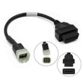 thumbnail image 3 of OBD 2 to 6 PIN OBD Diagnostic Tool Scanner Code Reader Adapter Car Connector Cable For Kawasaki Motorcycle, 3 of 7