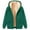 Mens Hoodies & Sweatshirts Green, variant on 4X-5X Big & Tall Jackets for Men with Pockets Fleece Lined Plus Size Zip Up Hoodies & Sweatshirts Long Sleeve Solid Thermal Warm Outerwear Coats