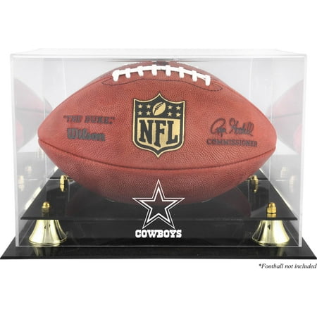 Dallas Cowboys Team Logo Football Display Case