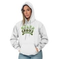 thumbnail image 4 of Sow Grow Garden Life Gardening Green Hoodie Sweatshirt Women Brisco Brands S, 4 of 6