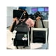 thumbnail image 4 of Set de Mochila / Bolsas Petukita Box Escolar Estudiante Lapicera Tote Lona Negro Petukita Box Kawai, 4 of 6