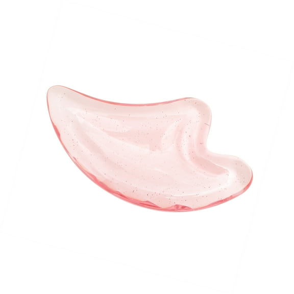 Vocoste 1 Pc Portable Gua Sha Facial Tools for Beauty Parlor Pink Acrylic Resin