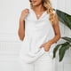 thumbnail image 5 of Blusa suelta sin mangas para mujer, blusa sin mangas para mujer, blusa sin mangas con cuello gratis para mujer, ropa para mujer, máxima eficiencia, 5 of 9