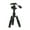 Black, variant on 20Inch Travel Small Tripod with 360 Degree Rotation Head Aluminum Frame 5 Sections Adjustable for Photographers
