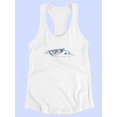 thumbnail image 3 of Cetacea Shepherd's Beak Whale Racerback Tank Women -June Erica Vess Designs, Female Medium, 3 of 4