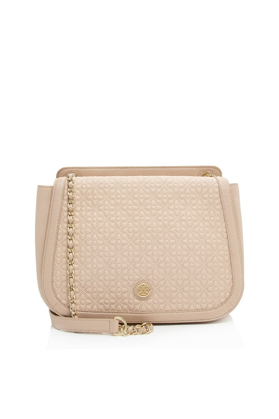 Pre-Owned Tory Burch Quilted Leather Bryant Flap Bag