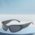 thumbnail image 3 of Wrap Around Sport Sunglasses for Men and Women with Futuristic Shield Design, 3 of 3