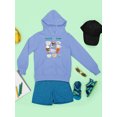 thumbnail image 3 of Dippin' Dots Variety Tee - Ice Cream Flavors Graphic Youth's Hoodie, 3 of 4