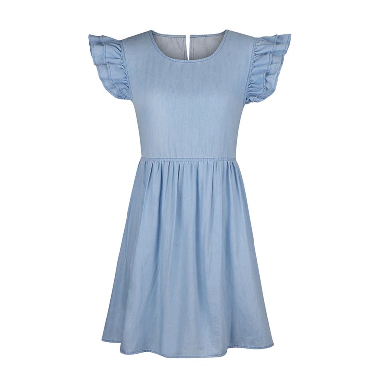 coralie mini dress Coralie Mini Dress - Steel Blue