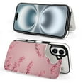 thumbnail image 4 of Compatible with iPhone 11 12 13 mini 14 15 16 Pro Max Plus Wallet Case with Card Holder, PU Leather Kickstand Card Slots Case ( Cherry Blossom, iPhone 12 Pro Max), 4 of 7
