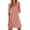 Pink, variant on Aboser Women’s Chemise Nightgown Cozy Lace Trim Sleepdress Casual Wide Strap Loungewear Lightweight Soft V Neck Short Nightshirts Solid Color Loose Sleep Gowns