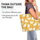 thumbnail image 2 of Balery Funny Chicken Bolsa Tote Estilo Estético con Cremalleras, Bolsa de Hombro, Bolsa de Compras Grande y Plegable, 2 of 8