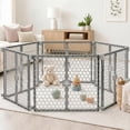 thumbnail image 3 of Regalo 2-in-1 Super Wide Baby Gate & Play Yard, 192”, Ages 6–24 Months, 3 of 13