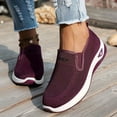 thumbnail image 2 of Womens Shoes,Breathable Sneakers Lightweight Comfortable for Everyday Wear Mesh Breathable Sneakers All Seasons,Shoes for Women,Purple,7.5, 2 of 6