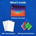 thumbnail image 4 of Actividad de arte y manualidades Skillmatics Foil Fun Space para niños de 4 a 9 años, 4 of 7