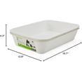 thumbnail image 6 of Disposable Litter Box Set Large 16.7" L X 12.6" W X 4.3" H, 6 of 7