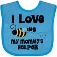 thumbnail image 3 of Inktastic My Mommy's Helper Little Bee Kids Boys or Girls Baby Bib, 3 of 4