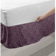 thumbnail image 2 of Ambesonne Multi-color Wrap Around Gathered Microfiber Bed Skirt, King, 2 of 2