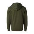 thumbnail image 3 of Independent Trading Co. Midweight Full-Zip Hooded Sweatshirt Size up to 3XL, 3 of 4