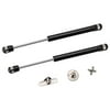 Gas Struts, Gas Prop Force 10" 150N/33LB Black Gas Springs/Window Lift and Lid Support/Gas Shocks for RV Bed Platform/Floor Hatch/Outdoor Bench/Cabinet/Tool Box/Truck Canopy/Camper Cover,2PCS