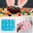 thumbnail image 5 of Easter Silicone Molds for Chocolate, Easter Egg Bunny Rabbit Basket Flower Shape Candy Chocolate Molds for Baking Rabbit Jello Cookie Ice Cube Candle Mould for Cupcake Decorations, 5 of 5