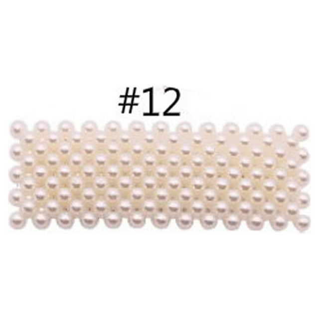 Barrette Beige Perle Wanita à Moins de 5$ Accessoire de Mode Buhok
