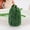 Guan Yu, variant on Natural Green Jade Necklace Pendant Hand-Carved Lucky Amulet Chain Chic Gift new-leaf