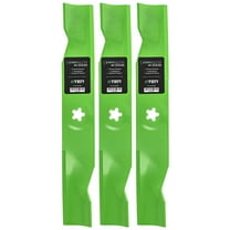 LawnRAZOR Notched High Lift Blade for AYP Husqvarna YTH 2348 48 inch 3 Pack 810-CBL2225D