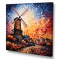 thumbnail image 2 of Designart "Mill Wind Charm In Motion" Countryside Canvas Art Print, 2 of 5
