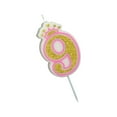 thumbnail image 2 of Baking Birthday Candle Golden Glitter Powder Number Party Pie Cake Decoration Kids Gift, Type 9, 2 of 8
