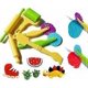 thumbnail image 2 of 6pcs Plastic Clay & Dough Play Tool Set for Kids 3+ Years, Random Colors, 2 of 3