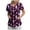 Light Purple, variant on Easter Scrub Tops Women Plus Size Bunny Egg Print Scrubs Short Sleeve V Neck Holiday Nurse Uniforms with Pockets (Dark Purple, XL)