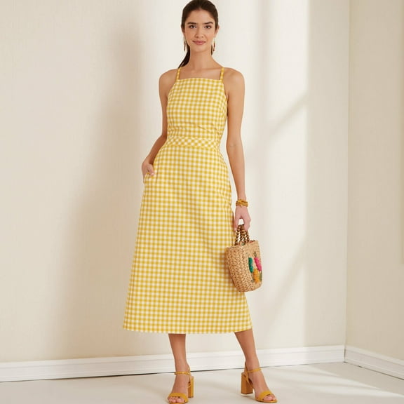 New Look Sewing Pattern Misses' Halter Dresses #N6666