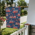thumbnail image 5 of Wukai Fire Truck 1 Garden Flags Double Sided Welcome Garden Yard House Flags Outside Outdoor House (Only Flag), 5 of 8