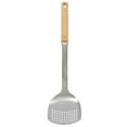 thumbnail image 3 of Wok Cooking Utensils Stainless Steel 1Pcs 14.54x3.93x0.79in, 3 of 9