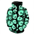 thumbnail image 1 of Sudadera con capucha para hombre, con estampado 3D de leopardo y cremallera, estilo Harajuku, de manga larga, estilo hip hop, 1 of 6