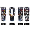 thumbnail image 6 of Power Rangers 40 Oz Tumbler with Handle And Straw Lid Insulated Tumblers Cups with Lids Straws Double Wall Vacuum Stainless Steel Travel Mug, Gifts for Men Women Boys Girls, 6 of 8