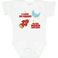 thumbnail image 3 of Inktastic I Love My Mommy to the Moon and Back Boys or Girls Baby Bodysuit, 3 of 5