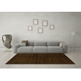 thumbnail image 3 of Ahgly Company Indoor Round Oriental Orange Industrial Area Rugs, 7' Round, 3 of 4