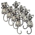 thumbnail image 2 of Gatos Par de Pendientes EarringCat03 4Pzas Gato Tuerca Plata Metal., 2 of 2