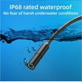 thumbnail image 5 of Endoscope Industriel 8Mm avec Lumières LED Réglables, Caméra d'Inspection HD IP68 Flexible, 1,3 Million de Pixels et Interface Dédiée, pour Canalisation Murale Domestique Tuyau de Vidange Plomberie, 5 of 5