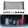 thumbnail image 2 of Net Stretchable, Car Exterior Accessories, Adjustable Elastic Trunk Storage Net with Hook for SUVs, Cars and Trucks (35.4x15.8 Inch), 2 of 7