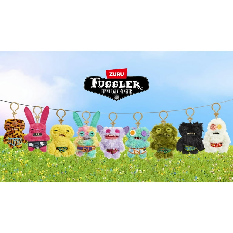 ZURU Fuggler Keyring ぬいぐるみセット Amazon.com: Fuggler Key Rings Series 4 by ZURU Funny Ugly