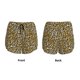 thumbnail image 3 of Balery Leopard Pantalones cortos deportivos para mujer con forro y dos bolsillos, elásticos, para entrenamiento, gimnasio, yoga-Medium, 3 of 7