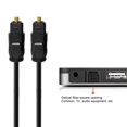 thumbnail image 3 of Cateissary De fibra óptica Cable de Audio Digital de absorción de choque de Audio Digital de TV teatro Barra de sonido de Cable de sonido óptico Sistemas de cine en casa 2m, 3 of 6