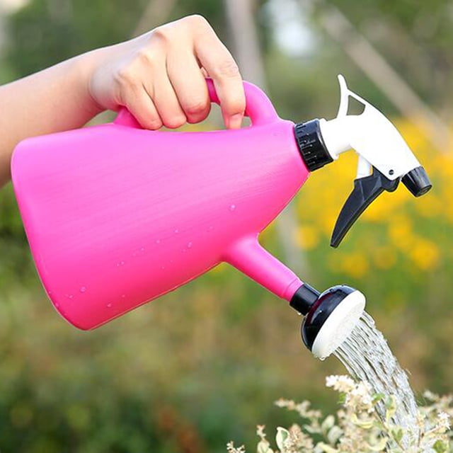 Neinkie Watering Can Adjustable Rotating Nozzle PP Multifunctional Gardening Sprayer for Home